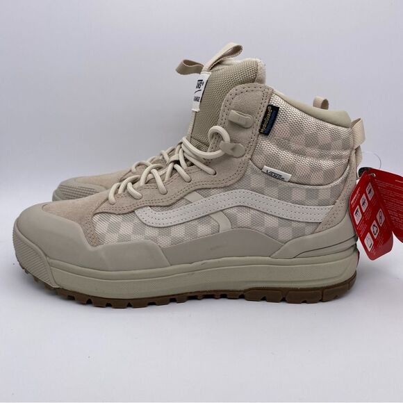 Vans Women UltraRange EXO HI MTE-2 Waterproof Checkerboard Birch Boots  Size: 10 - Picture 4 of 14
